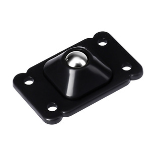 4 Universal wheels, non-perforated and pasted ball pulleys, household mobile base accessories, small wheels at the bottom of the trash can