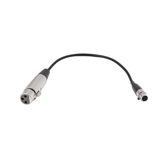 Mini Cannon xlr 3pin female head to Cannon 3-core female camera to switch audio line microphone plug line