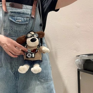 5360 dog pilot wearing camera slung mobile phone back clip pendant