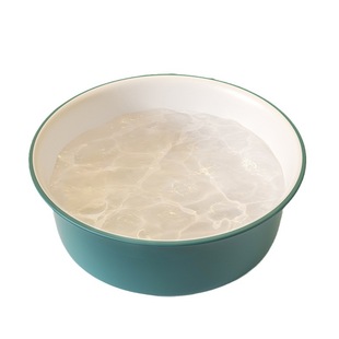 Thickened PP Plastic Washbasin Contrast Color Double Color Large Clothes Washing Basin Baby Student Dormitory Foot Washing Basin