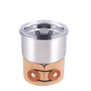 Swallow Cup Single Layer Curl Stainless Steel Step Cup Custom LOGO Outdoor Coffee Cup Summer Camping Cup