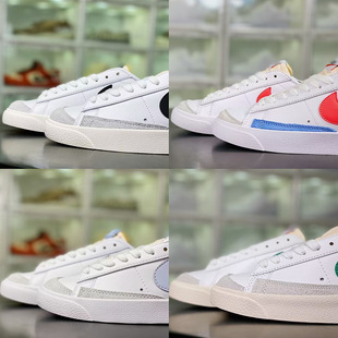 Обувь Путянь High Edition Blazer Low77 Белая черная доска Обувь Мужская мода Ретро Низкая банда Повседневная обувь Женская