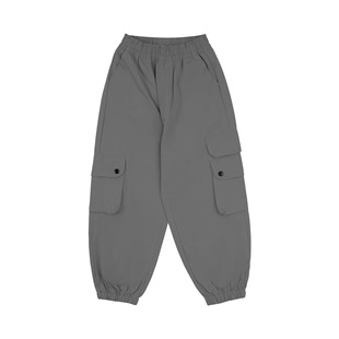 DK Children's Clothing 2025 Spring Japanese-style Girls' and Boys' Cotton Multi-bag Covers Children's All-match Casual Pants
