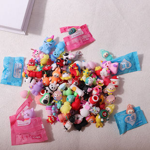 Spot Labubu Blind Bag New Cute Cartoon Doll Doll Kindergarten Toy Ornaments Small Gift Blind Box