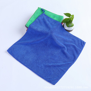 Factory wholesale microfiber gift small towel 25*25 small square towel wholesale car supplies towel