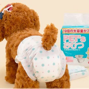 Female dog physiological pants safety menstrual pants sanitary napkin puppy teddy golden hair diapers pet male dog diapers