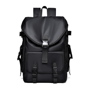 New Backpack Men's Large Capacity Expansion Bag Fashionable Business Computer Bag Simple Backpack Commuter Backpack