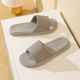 Anti-Slip Deodorant Silent Slippers Men's Summer Outer Wear Anti-Bacterial 2025 New Style Indoor Home Shit-Treading Sandals for Men