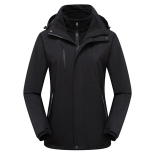 New waterproof outdoor assault clothing wholesale three-in-one work clothes men's and women's thick warm coat two-piece set