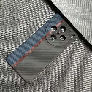 Новый кевлар подходит для vivo x100s ультратонкий бизнес высококачественный чехол для телефона арамидное волокно материал жесткий чехол