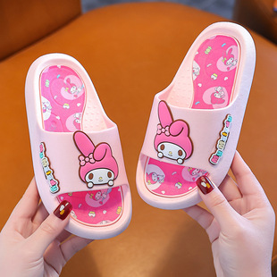 Foreign Trade Agency Sanli Ou Le di Cartoon Slippers Children Boys and Girls Big Children Sandals Little Girls Student Tide