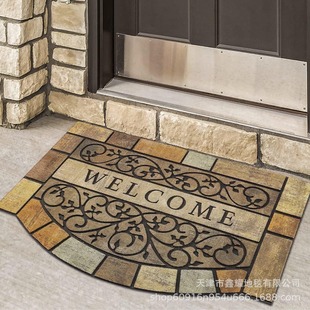 American Style Entrance Diatom Mud Mat Bathroom Kitchen Toilet Water Absorbent Non-Slip Foot Mat Dirt-Resistant Wear-Resistant Soil-Rubbing Mat