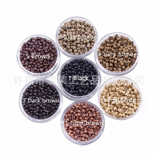 Hair Extending Tool 3.0mm Copper Silicone Nano Hair Extending Rod Hair Extending Wig Hair Extending Rod 1000/Bottle
