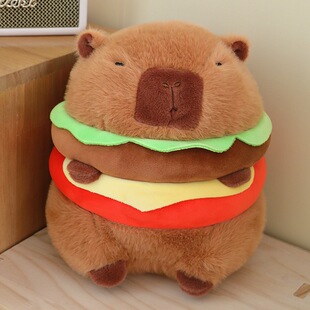 Capabala capybara plush toy bag pendant accessories rag doll keychain doll birthday gift doll