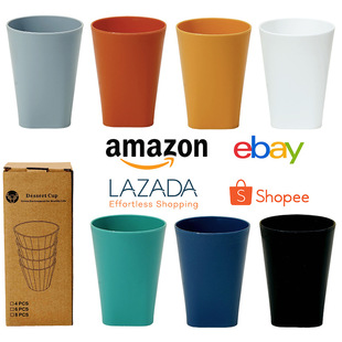 Cross-border Water Cup Student Dormitory Mouthwash Cup Household Milk Cup Tea Cup Travel Brush Cup Large Capacity Drinking Cup