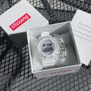 Unicorn Watch женские студенческие вечерние старшие школы ледник белые девушки ins высокое значение цвета спортивные электронные часы