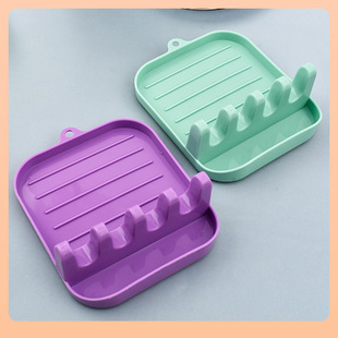 ✅ Cross-Border Pot Lid Rack, Easy to Clean, Spatula Storage Rack, Multi-Purpose Kitchen Drain, Chopsticks and Spoons, Kitchen Utensil Rack, Pp Kitchen Utensils