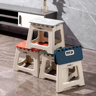 Internet celebrity thickened folding stool mini portable outdoor picnic camp chair portable bench train stool
