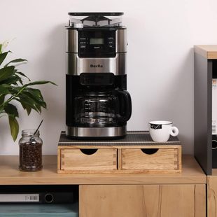 Multifunctional Desktop Computer Coffee Machine Stand Coffee Tea Storage Box Office Supplies Cosmetics Desktop Storage Box
