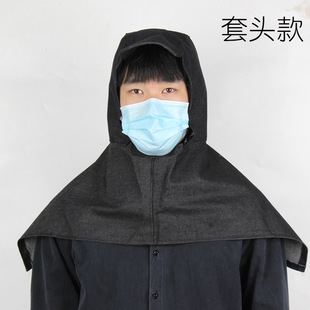 Hood Work Hat Dust-proof Hat Tie-up Factory Shawl Hat Loaders Men's and Women's Labor Protection Headgear Breathable Grey-proof Dixuan