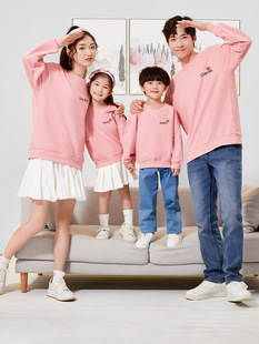A family of three mother and daughter high-end autumn clothing 350 grams of high-end clothing store supply wholesale