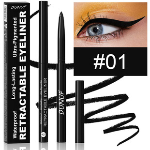 Cross-border makeup DUNUF4 color color eyeliner glue pen holding makeup is not easy to faint a molding smooth glue pen foreign trade