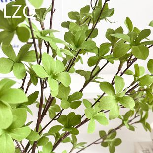Internet Celebrity Simulation Green Plant Japanese Bell Simulation Flower Horse Drunk Wood Leaf Home Decoration Fake Flower Branch Landscape Props