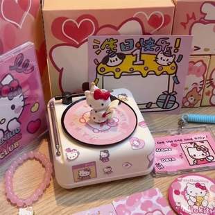 Hellokitty звукозаписывающей машины Bluetooth динамик маленький новый милый KT Cat аудио день рождения девушка