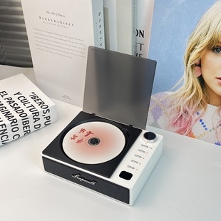 Ba Voice Box Ретро-CD-компьютер альбом CD-плеер музыкальный проигрыватель портативный Bluetooth-динамик дарит подарки