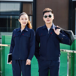 Work clothes suit labor protection clothes welder's electric power tooling coat spring and autumn long sleeve machine repair factory clothes labor protection clothes work clothes