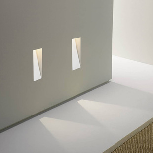 Borderless Foot Lamp Embedded Waterproof Magnetic Long Square Main Light Stair Away Intelligent Induction Wall Lamp