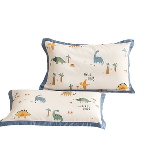 Class A 60 long-staple cotton children's pillowcase latex pillowcase student baby pillow cover cute four seasons pure cotton