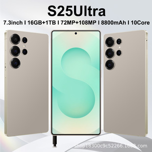 S25ultra Трансграничная внешняя торговля 7,3-дюймовый Android 8-ядерный смартфон 2 16G Global Connect завод спот низкая цена