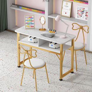 Nail Art Table and Chair suit Special Offer Stall Small One Person Ins Internet Red Japanese Economical Nail Art Table Factory