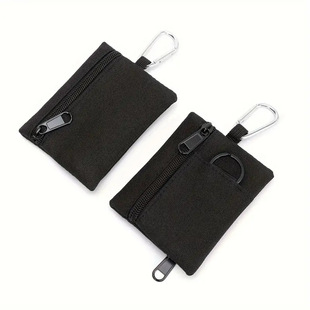 Zipper Hangable Portable Outdoor Mountaineering Camping Storage Card Bag Coin Purse Multifunctional Storage Bag Customizable Logo