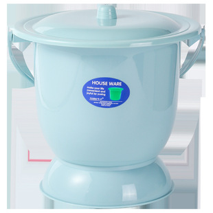 Pregnant Women Urine Bucket Adult Household Odor-proof Female Bedroom Urinal for Elderly Night Urinal Spittoon Urinal Basin Non-slip Belt Cover