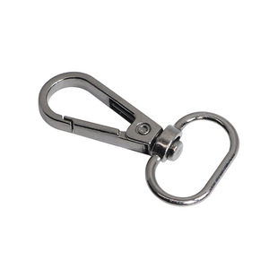 Luggage Handbag Hardware Accessories Zinc Alloy Dog Buckle Universal Swivel Hook Buckle Dan Tail Plate Buckle Bag Shoulder Strap Traction Hook Buckle