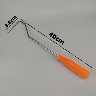 Roller brush core bracket thumb handle small corner handle long handle short handle in-line bracket roller brush handle