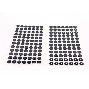 Silicone Pad Round Anti-collision Sticker Silicone Foot Pad Rubber Gasket Anti-slip Gasket eva Foot Pad Buffer Silicone Gasket