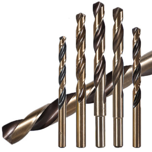 Cross-border high-speed steel M43 cobalt-containing twist drill high hardness drill full grinding steel plate stainless steel drilling twist
