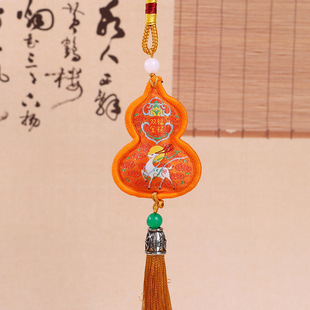 Dragon Boat Festival New Antique Gourd Pendant Embroidered Small Sachet Carry-on Antique Sachet Bag Gift Car Bag Sachet