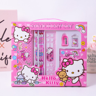 School Children's Day Gift Pack Stationery suit Kindergarten Primary School Prizes Cartoon Supplies suit Gifts School Supplies