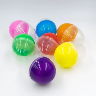 Gashapon 56x 78MM Easter Egg Oval Large Egg Shaped Openable Stuffed Toy Factory Wholesale