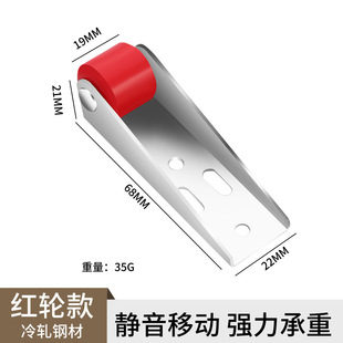 Product-oriented vertical directional pulley wear-resistant anti-rust sliding door bottom wheel galvanized mini silent labor-saving sliding door wheel