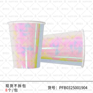 Party bus disposable party supplies paper plate paper cup tablecloth set for cross-border Christmas dream snowflake