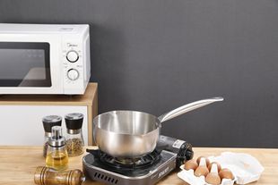 Stainless Steel Japanese-style Snow Pan Frying Pan Multi-functional Pan Soup Noodle Pot