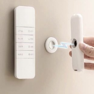 Remote control magnetic sticker magnetic hook non-perforated wall-mounted seamless sticker remote control router storage tool