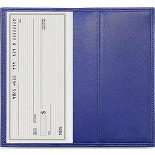 Cross-border rfid long check wallet ultra-thin checkbook check card holder multi-card PU check holder factory wholesale