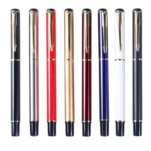 Factory wholesale metal signature pen neutral ballpoint pen water pen advertising gift business pen can be engraved with LOGO