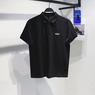 Niaojia element men's clothing 2023 Summer new Jinque embroidery fashion fashion fashion brand Korean casual fit polo shirt
